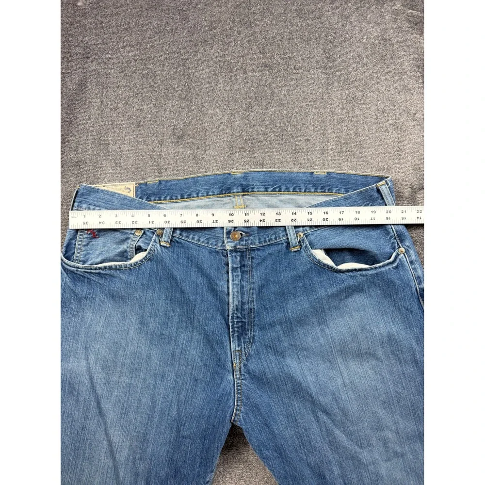 Polo Ralph Lauren Hampton Straight Leg Jeans Mens Blue Denim Dungarees 40x31